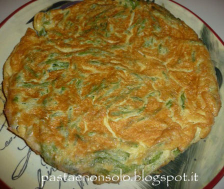 Frittata di asparagi selvatici