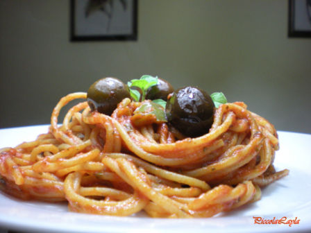 Spaghetti integrali di mezzanotte… per far festa con gli amici!