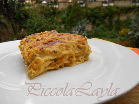 Lasagne di pasta fresca all’uovo con Ragù Bianco alla Zucca
