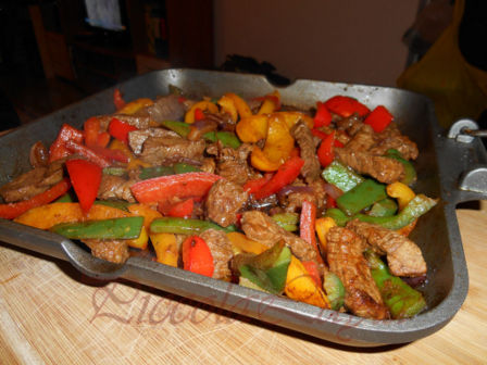 Fajitas di Manzo… per una cena Tex-Mex