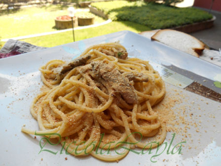 Spaghetti alle Alici con Finocchietto e Limone