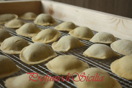 Tortelli con Melanzane e Ricotta