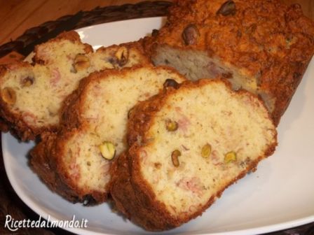Plumcake Prosciutto e Pistacchi