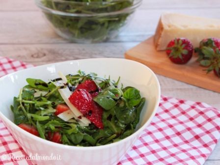 Insalata di Fragole e Rucola