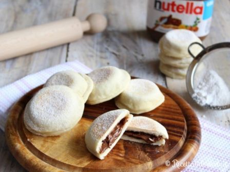 Focaccine alla Nutella in padella
