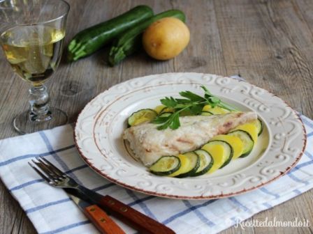 Ricciola al forno