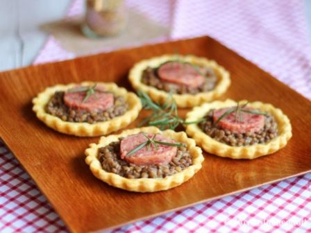 Tartellette con Lenticchie e Cotechino