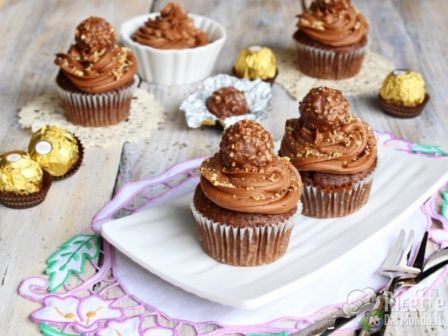 Cupcakes Ferrero Rocher