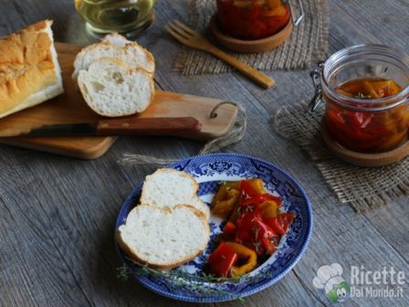 Peperoni in agrodolce