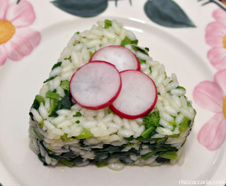 Riso Carnaroli con Cime di Rapa Napoletane.