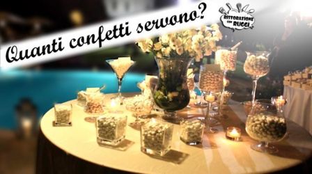 La confettata: quanti confetti per persona?