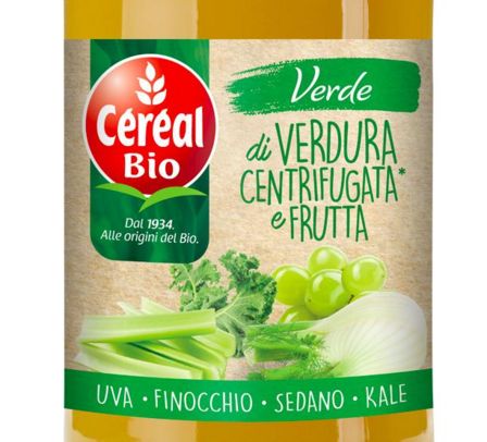 Da Céréal Bio, la prima linea di VERDURE centrifugate con aggiunta di FRUTTA