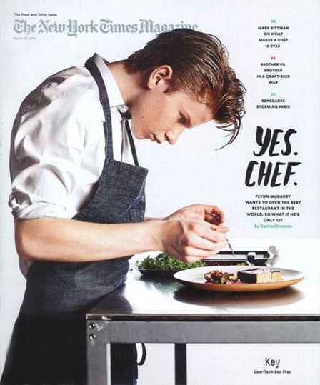 Lo chef del futuro esiste: si chiama Flynn McGarry e ha 15 anni