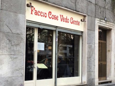 Milano. Il bistrot Faccio cose vedo gente per mangiare a prezzo basso