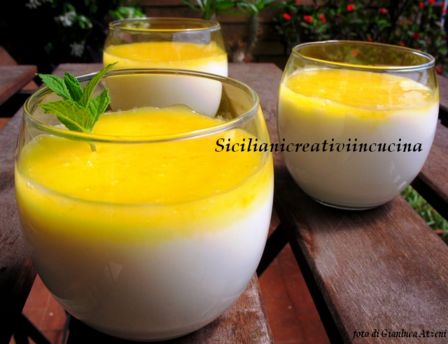 Crema bianca al limone con lemon curd