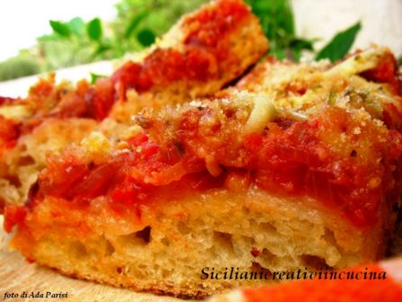 Lo sfincione palermitano