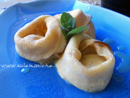 Crèpes cremose al lemon curd