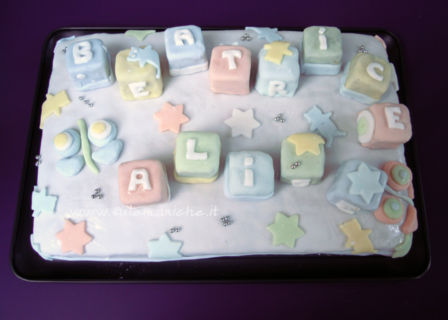 Una torta di benvenute e bentornate!!!!
