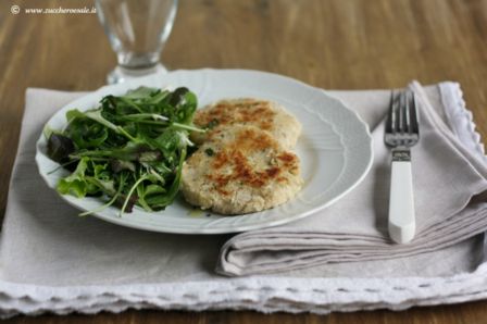 Burger di fagioli cannellini