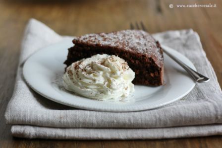 Torta al cocco e cacao