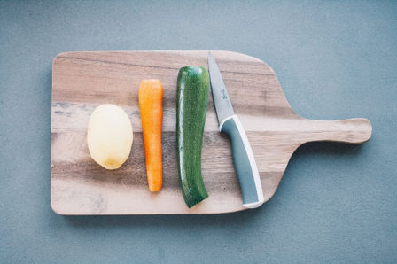 Brodo vegetale per lo svezzamento del bambino