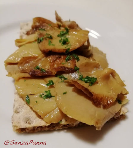 Pleurotus grigliati alla sarda. La ricetta del lunedì.