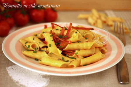 PENNETTE IN STILE MONTANARO