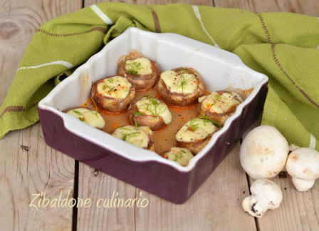 Funghi piccantini al formaggio
