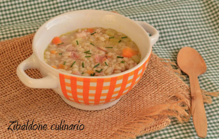 Minestra d'orzo dell'Alto Adige