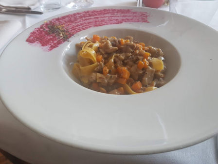 ... e ancora non mi pesa il ricordo. Tagliatelle con tartufo e zucca per la ricetta del lunedì.