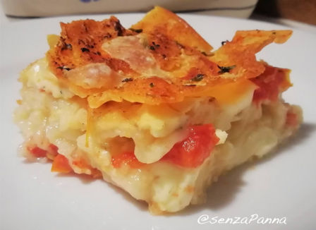 Lasagnetta con pane carasau. La ricetta del lunedì.