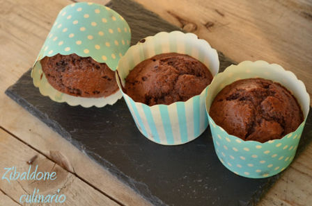 Muffin doppio cioccolato