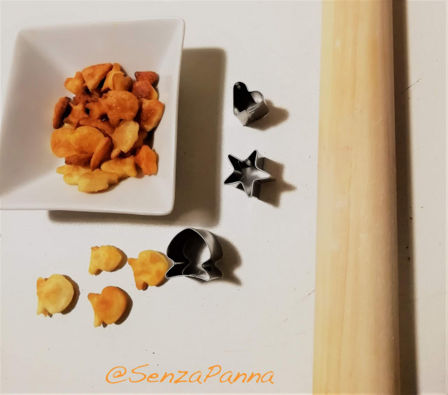 Pesciolini d'oro al Cheddar, Goldfish. La ricetta del lunedì.