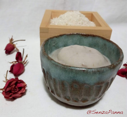 Amazake (o amasake) autoprodotto con orzo e riso. La ricetta del lunedì.