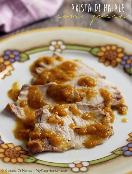 Arista di maiale con zucca