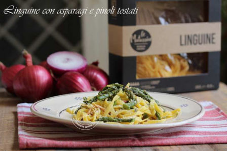 LINGUINE ASPARAGI E PINOLI