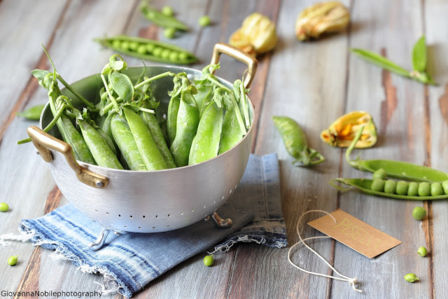 Vellutata di piselli vegana