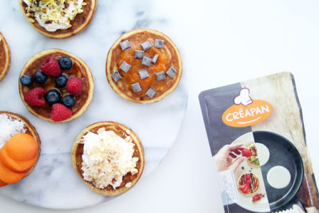 La colazione con i pancakes di Crêapan