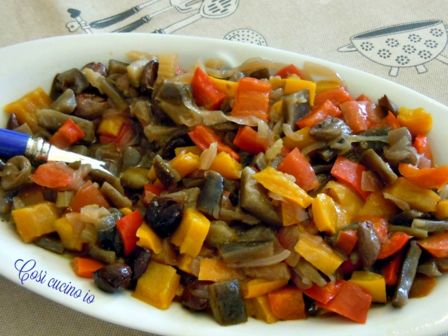 Ratatouille in agrodolce