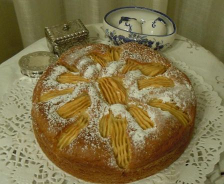 Torta di mele finissima