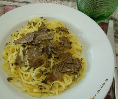 Tagliolini  al tartufo, ricetta raffinata