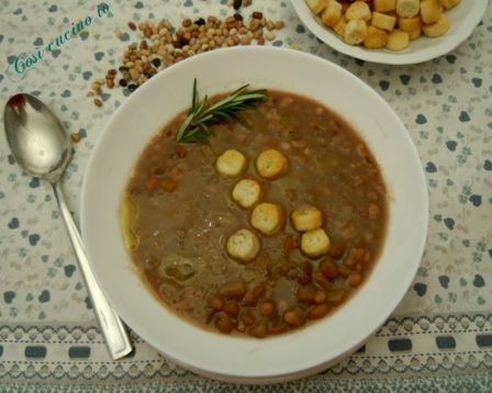 Zuppa di fagioli del Trasimeno