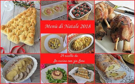 Menù di Natale 2018 raccolta di ricette