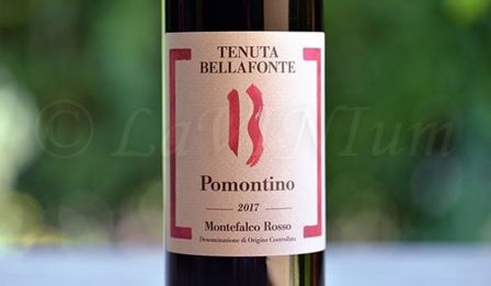 Produttori, un vino al giorno: Montefalco Rosso Pomontino 2017 Tenuta Bellafonte