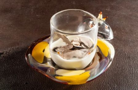 Crippa: Crema di patate e lapsang souchong