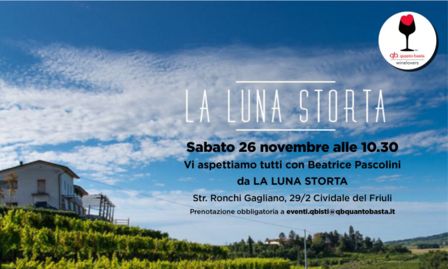 26 novembre evento qbista per i wine lovers
