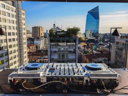 Organic Skygarden per l'aperitivo milanese