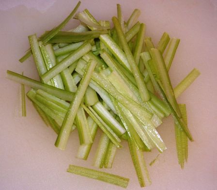 I tagli e le parole sono importanti in cucina