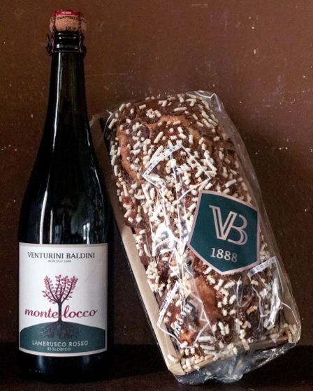 Panettone al Lambrusco, novità da provare