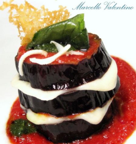 Millefoglie di melanzane